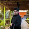 Regal Midnight Black Groom Sherwani
