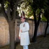 Royal Off-White Groom Sherwani