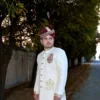 Royal Off-White Groom Sherwani