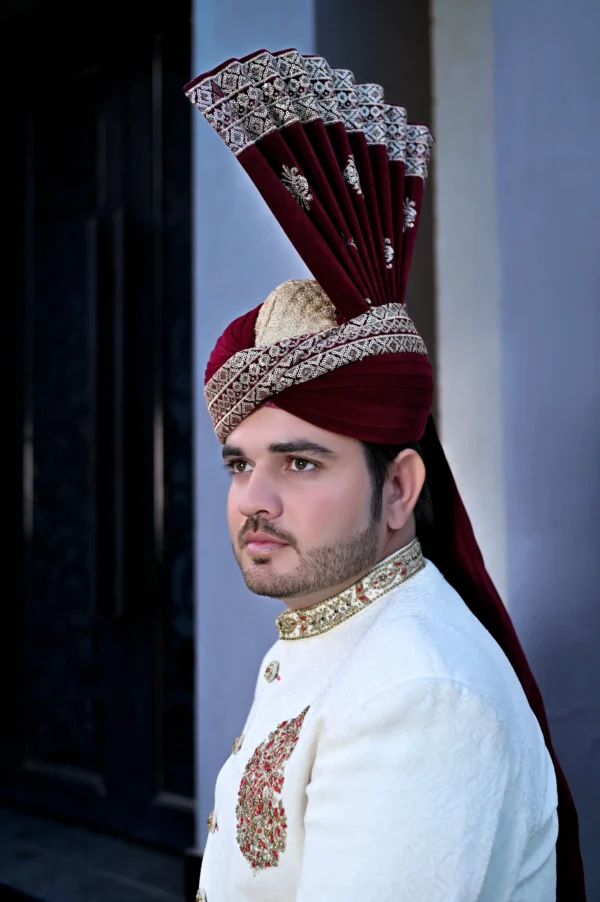 Royal Off-White Groom Sherwani