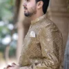 DSC_9598 Premium Golden Masuri Embroidered Prince Coat