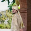 Imperial Gold Groom Sherwani