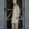 Imperial Gold Groom Sherwani