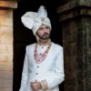 DSC_9790 Imperial Off-White Groom Sherwani