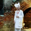 Imperial Off-White Groom Sherwani