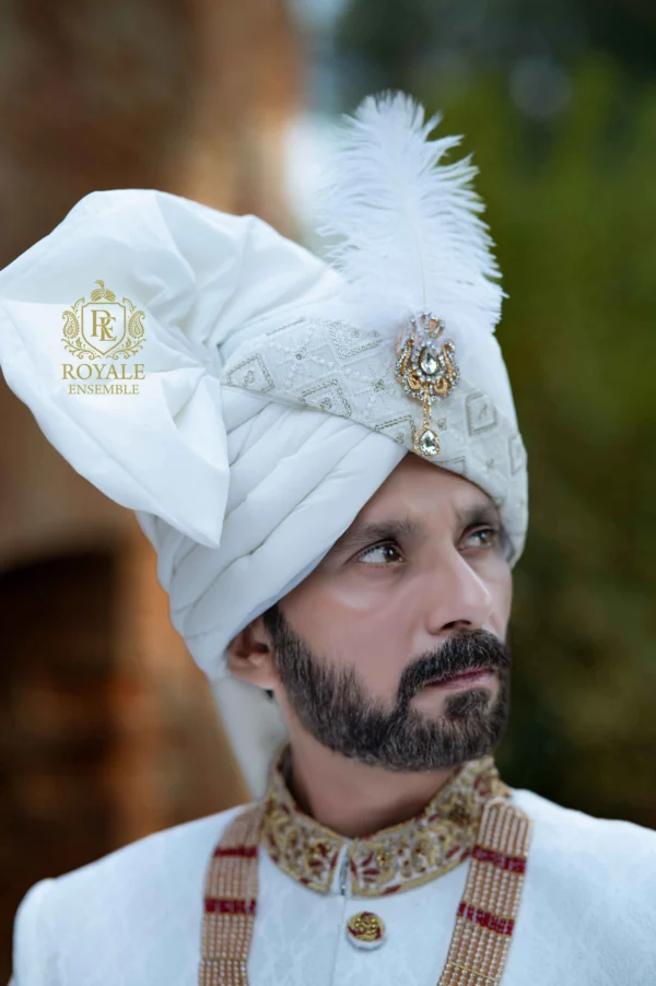 DSC_9814 Imperial Off-White Groom Sherwani